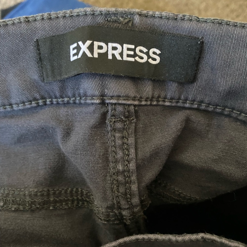 EXPRESS Ankle High Rise Pants - Picture 3 of 5